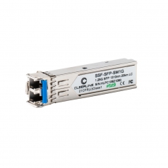 1G SFP transceiver SM 1000Base-LX, 1310nm, 20Km max reach