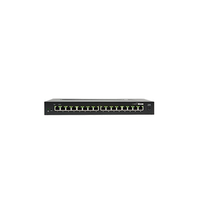 Araknis Networks  110 Series Unmanaged+ Gigabit Compact Switch 16 Side Ports (pieza)Negro