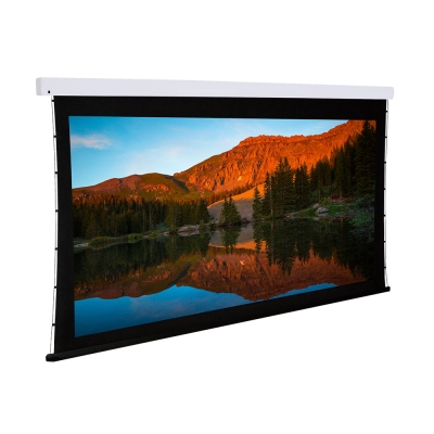 Dragonfly Motorized Tab Tension Ultra AcoustiWeave Projection Screen 100