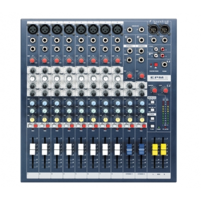 Soundcraft Low cost high performance mixers 8 Mono + 2 Stereo (pieza)