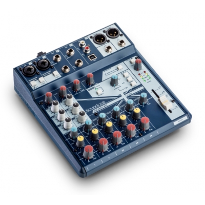 Soundcraft Small-format Analog Mixing Console with USB I/O and Lexicon Effects (pieza)