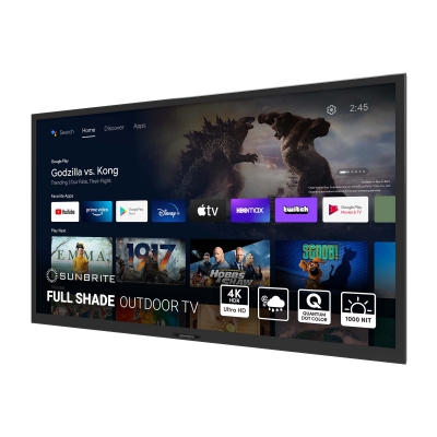 SunBrite Veranda 3 Full-Shade 4K HDR Outdoor Smart TV 55