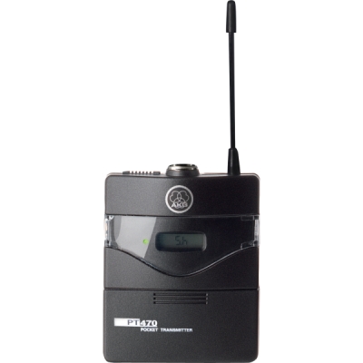 AKG Professional wireless body-pack transmitter (pieza) Negro
