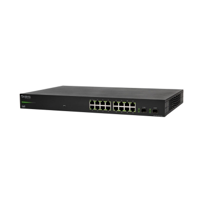 Araknis Networks  310 Series L2 Managed Gigabit Switch  16 + 2 Front Ports (pieza)Negro