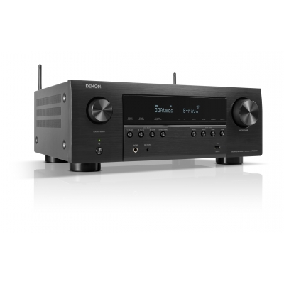 Denon AVR-S970H 90W 7 Ch Bluetooth Capable HDR Compatible with HEOS and Dolby Atmos 8K Ultra HD AV Home Theater Receiver (pieza)