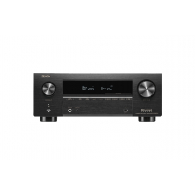 Denon AVR-X3800H 105W 9 Ch Bluetooth Capable HDR Compatible with HEOS and Dolby Atmos 8K Ultra HD AV Home Theater Receiver (pieza)