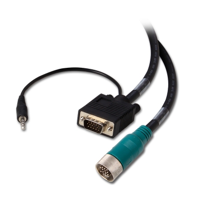 Binary EZ Runner VGA and 3.5mm Stereo - Adapter Cable (3 ft.)