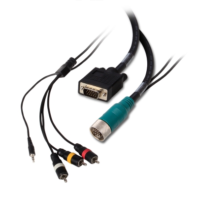 Binary EZ Runner VGA, 3.5mm Stereo, and Composite Video/Audio - Adapter Cable (6 ft.)