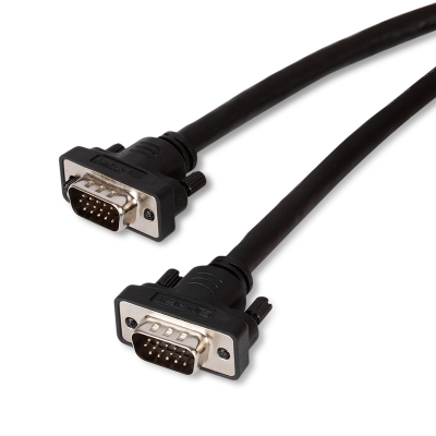 Binary B4 Series Male to Male VGA Cable-25FT (pieza)Negro