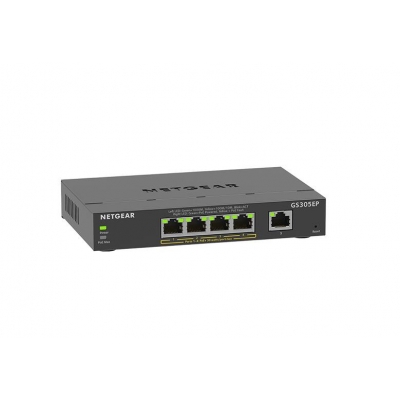 5-Port Gigabit Ethernet Plus PoE Switch (63W)