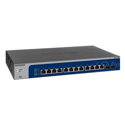 12-Port 10G-Gigabit/Multi-Gigabit Ethernet Switch with 2 SFP+ Combo Ports