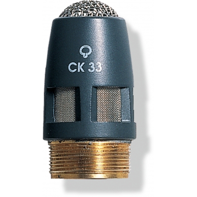 AKG High-performance hypercardioid condenser microphone capsule (pieza) Negro