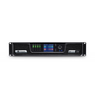 Crown CDI Series 300W per output channel Analog input, 4 channels, (pieza)Negro