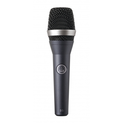 AKG Professional dynamic vocal microphone with on/off switch (pieza) Negro