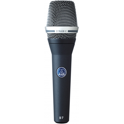 AKG Reference dynamic vocal microphone with on/off switch (pieza) Negro