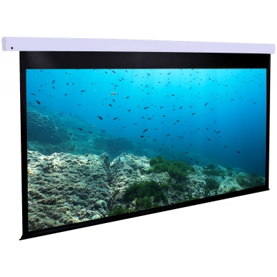 Dragonfly Motorized 16:9 Matte White Projection Screen 130