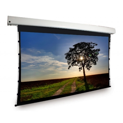 Dragonfly Motorized Tab Tension 16:9 Matte White Projection Screen 100