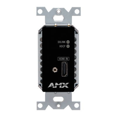 DXLink 4K HDMI Decor Style Wallplate Transmitters US (pieza) Negro