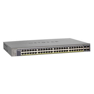 Netgear GS752TPv3 48-Port PoE+ Compliant Gigabit Managed Network Switch (380W)