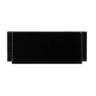 AMX 1 M Blank Panel (pieza) Negro