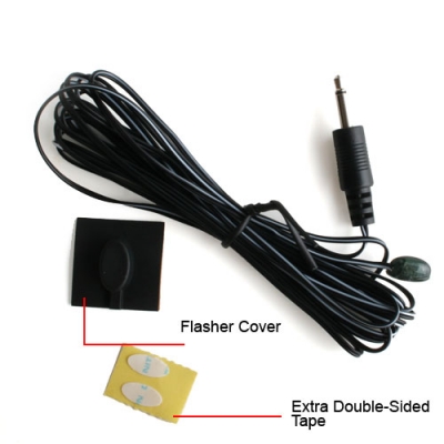 Episode Electronics IR Flasher with LED Feedback - Single Emitter (pieza)Negro