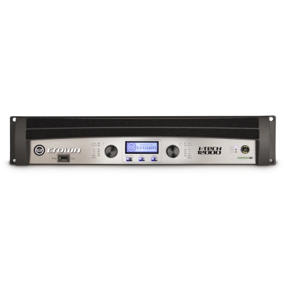 Crown IT Series power amplifier, 4500W 2-channel  (pieza)Negro