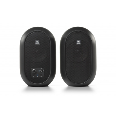 JBL 1 Series 104-BT Compact Powered Desktop Reference Monitors with Bluetooth (par) Negro