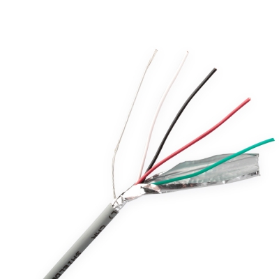Binary  Cables 22-Gauge 4-Conductor 7-Strand Shielded Audio Control Wire - 1000 ft. Nest in Box (pieza)