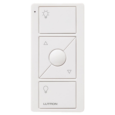 LutronPICO Control Remoto3 Botones                                   Blanco & Negro ( Ra2 Select & Radio RA )
