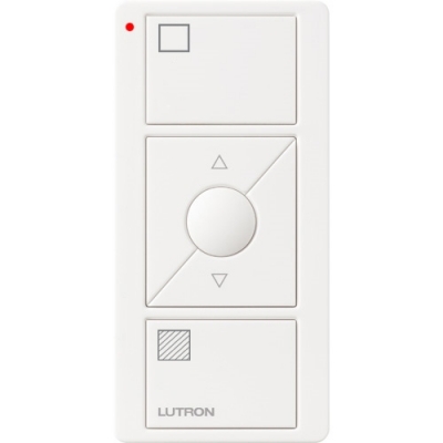 LutronPICO Control Remoto3 Botones                                   Blanco & Negro ( Ra2 Select & Radio RA )