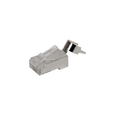 Wirepath™ RJ45 Connectors for Category 6A and 7A Shielded Wire - Pack of 50