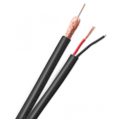 Wirepath  RG59/U Coaxial Cable + 2-Conductor Wire - 1000 ft. Drum (pieza)