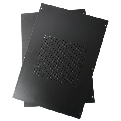 Strong Rack Cabinet Top and Bottom Cover (pieza)Negro