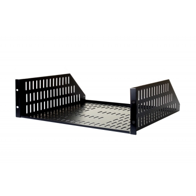 Strong Fixed Rack Shelf - Standard Depth Height 3U (pieza)Negro