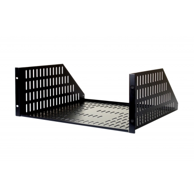 Strong Fixed Rack Shelf - Standard Depth Height 4U (pieza)Negro