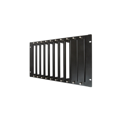 Strong Vertical MoIP Shelf - 10 Transmitters | 6U (pieza) Negro