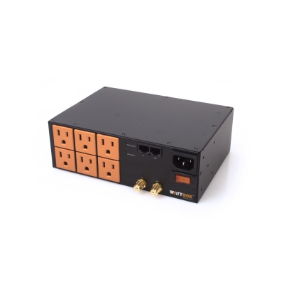WattBox Power Conditioner with Coax and Ethernet Protection  6 Outlets (pieza)Negro