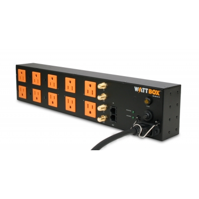 WattBox  Power Conditioner with Coax and Ethernet Protection  10 Outlets (pieza)Negro
