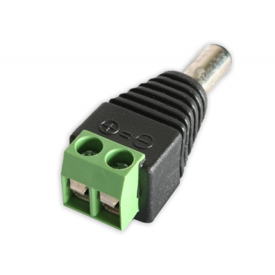 WirepathSurveillance DC Power Plug with Screw Terminals - Pack of 10