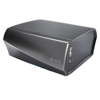 Heos Wireless Streaming Zone Pre-Ampifier, Hi Res Audio/Bluetooth (pieza) Negro