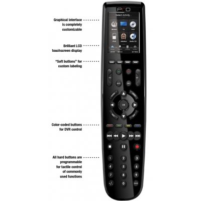 Pro Control® 2.4" Color Touch Screen IR/RF (433 MHz) Remote