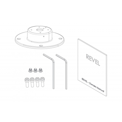 Revel Landscape Speakers Series mounting bracket for L42XC (pieza) Café